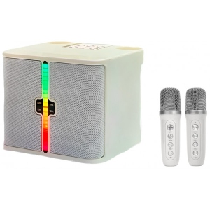 Портативна акустика INSPIRE YS-232 White з 2 мікрофонами
