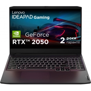Уцінка - Ноутбук ігровий Lenovo IdeaPad Gaming 3 15ACH6 (82K20272RA) Shadow Black