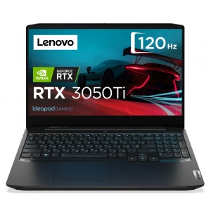 Ноутбук ігровий Lenovo IdeaPad Gaming 3 15ACH6 (82K2021BRA) Shadow Black
