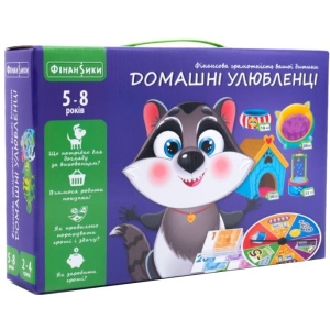Настільна гра розвиваюча (5-7 років) Vladi Toys Домашні улюбленці, укр. (VT2312-07)