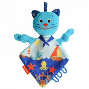 Брязкальце Macik Обнимашка Кот-моряк (МС 110604-03) порівняти ціни