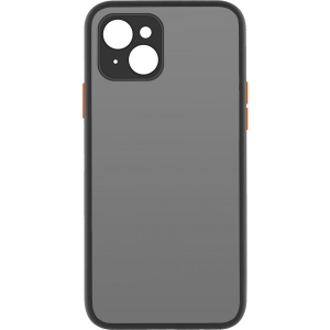 Чохол для смартфону MakeFuture Frame Matte PC TPU Apple iPhone 13 Black (MCMF-AI13BK)