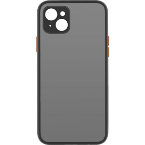 Чохол для смартфону MakeFuture Frame Matte PC TPU Apple iPhone 13 mini Black (MCMF-AI13MBK)