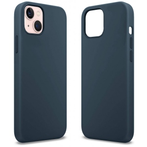 Чохол для смартфону MakeFuture Apple iPhone 13 mini Premium Silicone Abyss Blue (MCLP-AI13MAB)