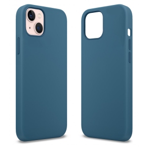 Чохол для смартфону MakeFuture Apple iPhone 13 mini Premium Silicone Blue Jay (MCLP-AI13MBJ)