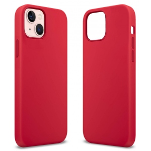 Чохол для смартфону MakeFuture Apple iPhone 13 mini Premium Silicone Red (MCLP-AI13MRD)