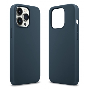 Чохол для смартфона MakeFuture Apple iPhone 13 Pro Premium Silicone Abyss Blue (MCLP-AI13PAB)
