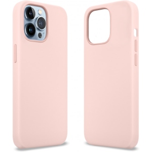 Чохол для смартфона MakeFuture Premium Silicone Apple iPhone 13 Pro Max Chalk Pink (MCLP-AI13PMCP)