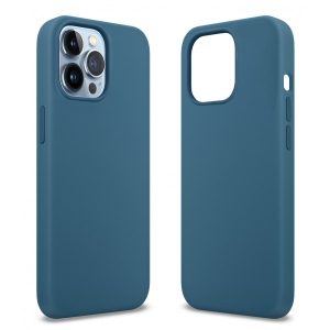 Чохол для смартфона MakeFuture Apple iPhone 13 Pro Max Premium Silicone Blue Jay (MCLP-AI13PMBJ)