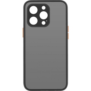 Чохол для смартфона MakeFuture Frame Matte PCTPU Apple iPhone 13 Pro Black (MCMF-AI13PBK)