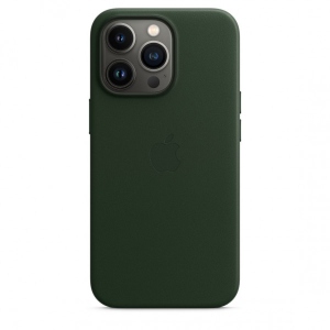 Чохол для смартфона Apple iPhone 13 Pro Leather Case with MagSafe - Sequoia Green (MM1G3)