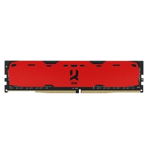 Память DDR Goodram DDR4 16GB/2400 Iridium Red (IR-R2400D464L17/16G)