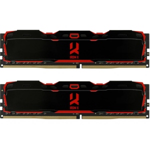 Память DDR Goodram DDR4 16Gb 2666MHz IRDM Black (2x8G B) (IR-X2666D464L16S/16GDC)