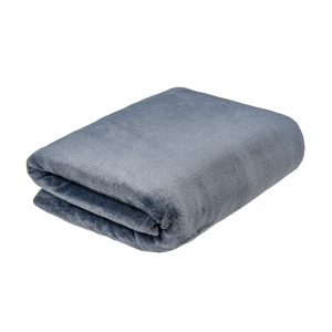 Плед полуторний Home Line Щ280 графіт 150х195 (170796)