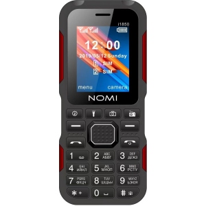 Мобільний телефон Nomi i1850 Black-Red фірмовий сайт