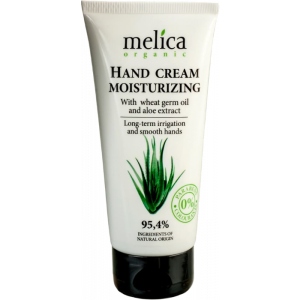 Крем для рук і нігтів Melica Organic Увлажняющий с маслом зародышей пшеницы и экстрактом алоэ 100 мл (4770416342198)