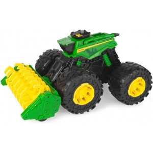 Наземна спецтехніка John Deere Kids Monster Treads комбайн з молотаркою і великими колесами (47329)