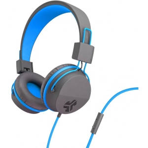 Навушники накладні дротові JLab JBuddies Studio Kids Grey/Blue (IEUHJKSTUDIORGRYBLU6)