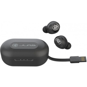 Навушники вкладиші бездротові TWS JLab JBuds ANC True Wireless Earbuds (IEUEBJBANCRBLK82)