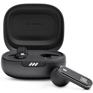 Навушники вкладиші бездротові TWS JBL Live Flex Black(JBLLIVEFLEXBLK)