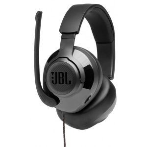 Гарнітура дротова ігрова JBL Quantum 200 Black (JBLQUANTUM200BLK)
