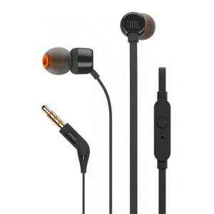 Навушники вкладиші JBL T210 Black (JBLT210BLK)