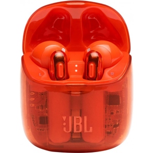 Навушники вкладиші бездротові TWS JBL T225TWS Ghost Orange (JBLT225TWSGHOSTORG)