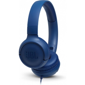 Навушники накладні дротові JBL T500 Blue (JBLT500BLU)