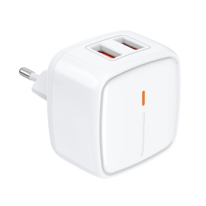 Мережевий зарядний пристрій Jellico C2 2USB 2.4A White (RL066388) купити в Україні