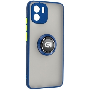 Чохол для смартфону Armorstandart Frosted Matte Ring for Xiaomi Redmi A2 Navy Blue (ARM68376)