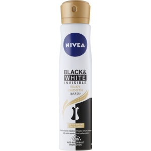 Дезодорант аерозольний NIVEA Чорне та Біле Невидимий гладкий шовк 150 мл (4005900623638)