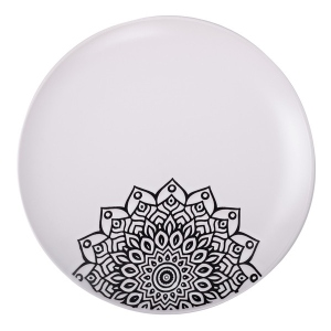 Тарілка десертна Limited Edition Kora 20,5 см White (JH2068-2)