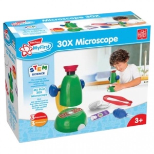 Набір для дослідження Edu-Toys Мій перший мікроскоп зі збільшенням у 30 разів (JS003)