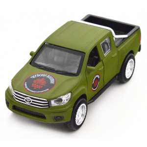 Наземна військова техніка TechnoDrive Шеврони Героїв TOYOTA HILUX ЧЕРВОНА КАЛИНА (KM6119)