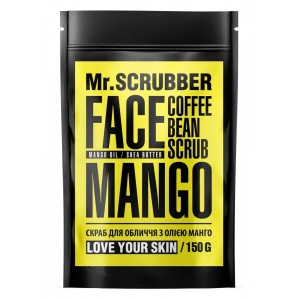 Скраб для обличчя Mr.Scrubber Кавовий Mango 150гр