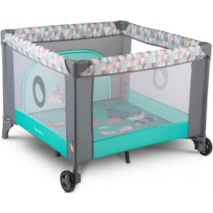 Манеж класичний Lionelo Sofie Turquoise Scandi