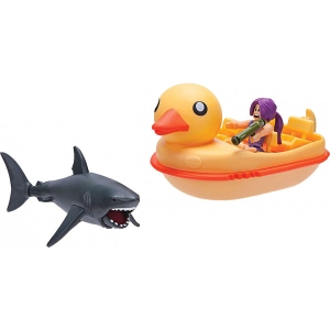 Колекційні фігурки набір Jazwares Roblox Feature Vehicle SharkBite: Duck Boat W2 (19871R)