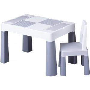 Комплект меблів дитячий Tega Baby Мультіфан 1+1, сірий (MF-004-106)
