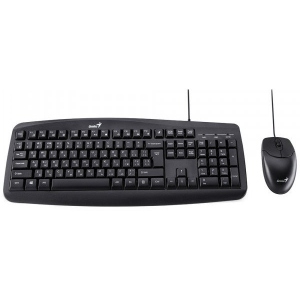 Клавіатура+миша Genius Smart KM-200 Black Ukr (31330003410)