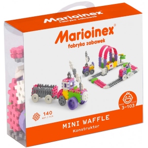 М'який конструктор для малюків Marioinex MINI WAFFLE 140 деталей №3 (438964) купити в Україні