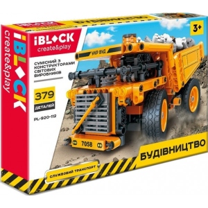 Пластиковий конструктор IBLOCK Строительная техника (PL-920-112)