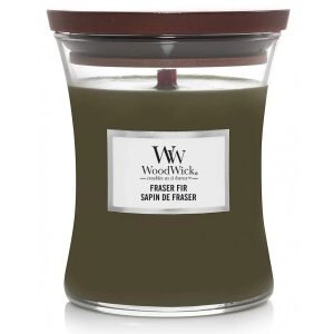Свічка скло Woodwick Mini Frasier Fir (Ялиця Фразера) 85г (98175E)