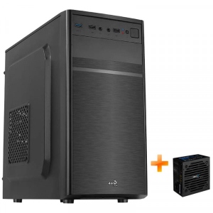 Корпус AEROCOOL CS-103 Black (4718009159372) + Блок Питания VX 500 Plus 500W