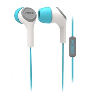 Навушники вкладиші дротові Koss KEB15iT Mic Teal Київ