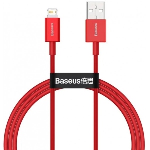 Кабель синхронізації даних Baseus Superior Fast Charging USB-Lightning 1m Red (CALYS-A09)