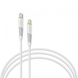 Кабель синхронізації даних Intaleo CBFLEXTL0 USB-C-Lightning 0.2м White (1283126580024)