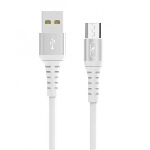 Кабель синхронізації даних SkyDolphin S05V TPE Frost Line USB - microUSB 1m White (USB-000552)