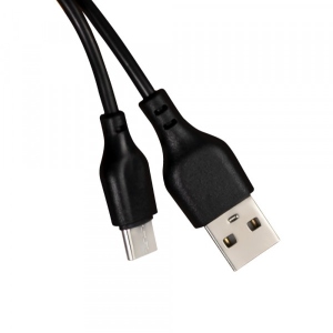 Кабель синхронізації даних XO NB103 2.1A Type-c 2m Black (6920680870172)