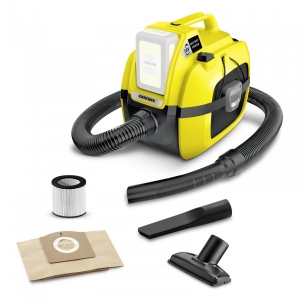 Пилосос для сухого прибирання без мішка Karcher WD 1 Compact Battery (1.198-300.0)