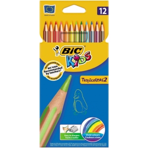 Набір олівців BIC Tropicolor 12 кольорів (3270220022503)